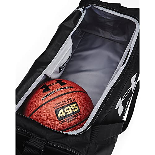 Under Armour Undeniable 5.0 Duffle - color: Black (001)/Metallic Silver, size: Small (40L)