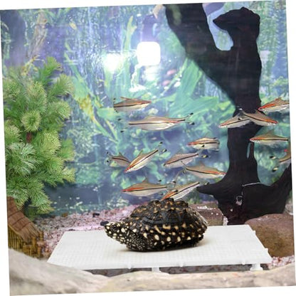 BESPORTBLE 1set Fish Tank Isolation Board Aquarium Divider for Fish Breeding Species Separation Water Circulation Mesh Panel Support Posts