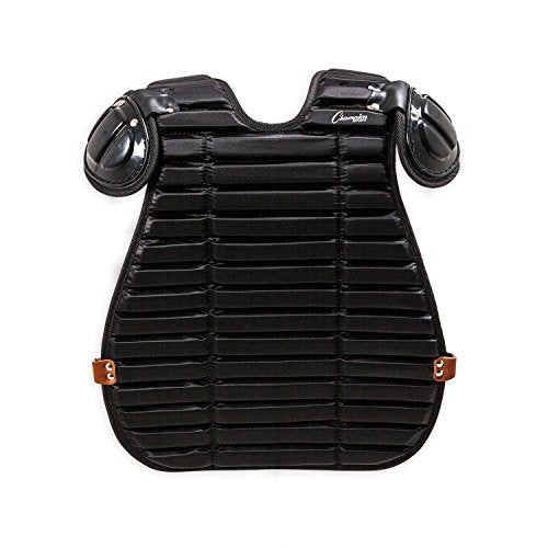 Champion Sports Umpire Chest Protector - style: Plastic Shield Pro Model Umpire Chest Protector
