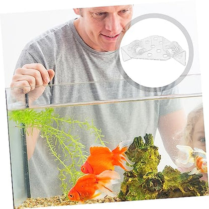 Toddmomy Coral Rack Stand for Fish Tank Acrylic Coral Holder for Aquatic Displays Wear-Resistant Versatile Design Aquarium Supply