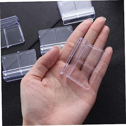10pcs Acrylic Fish Tank Cover Holder Bracket Practical Aquarium Support for Tanks Safe for Aquatic Pets Easy Installation