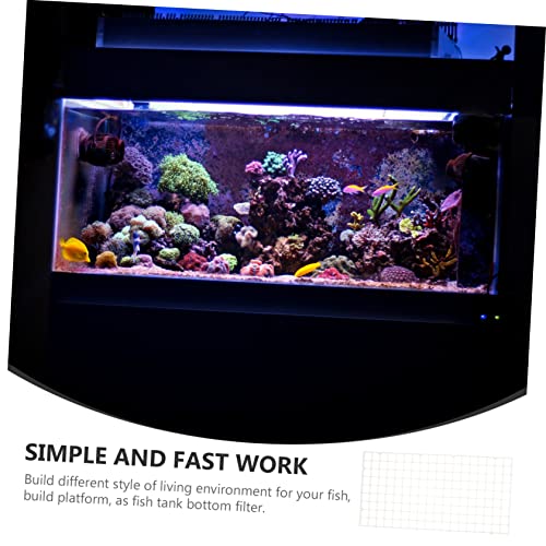Kisangel 6pcs Fish Tank Divider Board Aquarium Compartment Material for Fish Breeding and Separation - size: 30X15cm