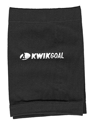 Kwik Goal Shin Guard Compression Sleeves - color: Black, size: Adult