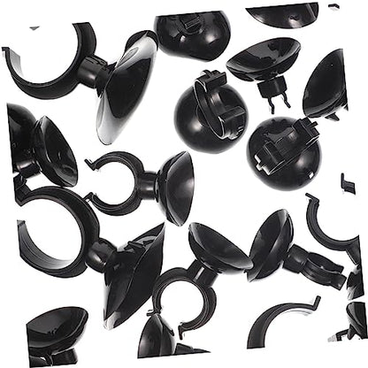 LIOOBO 40pcs Fish Tank Cup Buckle Aquarium Heater Sucker Clips Aquarium Heater Fixing Clip Airline Holder Airline Tubing Clamp Clear Fish Tank Supplies Hose Multifunction Abs