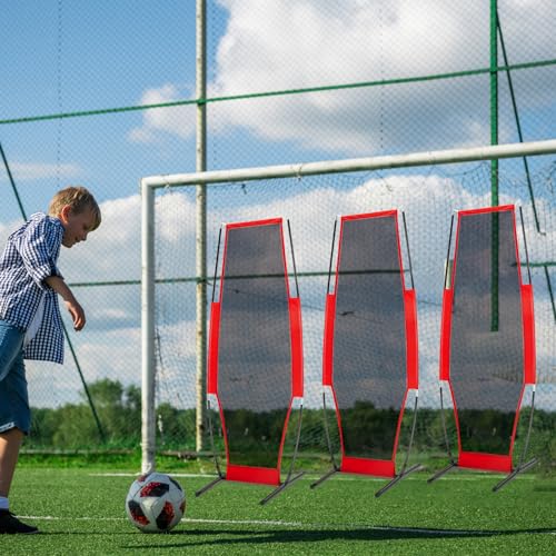 Shappy Soccer Dummy Defender Training Mannequin Portable Defender Practice Dummy for Basketball, Baseball and Softball