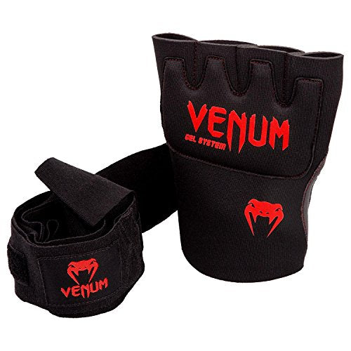 Venum Venum Kontact Gel Glove Wraps - color: Black/Red
