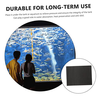 Toddmomy Thickened Aquarium Mat Non Slip Fish Tank Bottom Pad Durable Base for Heat Preservation Vibration Absorption for Aquariums and Fish Tanks
