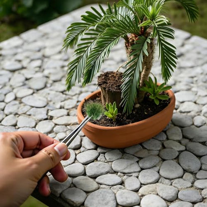 20 Pcs Static Grass, Miniature Diorama Supplies, DIY Diorama Grass, Model Train Scenery for Trains, Railways, Sand Table Scenes, War Terrain (Autumn Green)