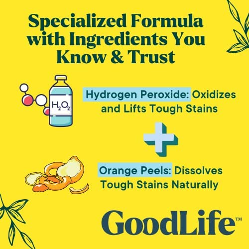 Oxy Citrus Stain Remover and All-Purpose Cleaner - Plant-based Multi-Purpose Cleaning Spray, Perfect for Mattress, Carpet, Floors, Restrooms, Kitchen, Countertops, and More - 32 oz