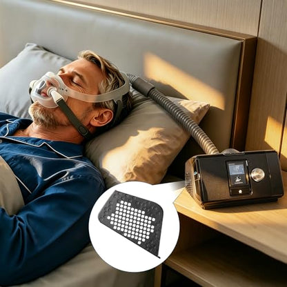 19729 Filter Cover Compatible with ResMed AirSense 10 AirStart 10 AirCurve 10 CPAP Machines, Premium Replacement Filter Side Cover Door, Pack of 1, Black