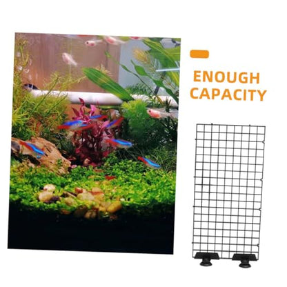 WOONEKY 1set Fish Tank Divider Plastic Grid Isolation Board for Breeding and Separation Material Aquarium Partition for Versatile Use Aquariums
