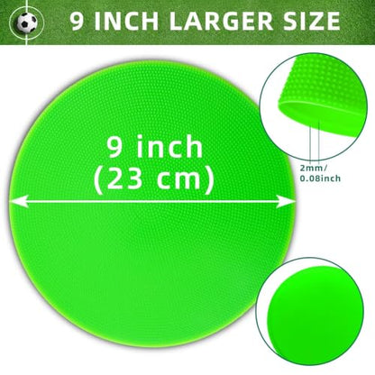 9/18/36 Pcs Poly Spot Markers 9 inch Agility Training Markers - color: 6 Colors