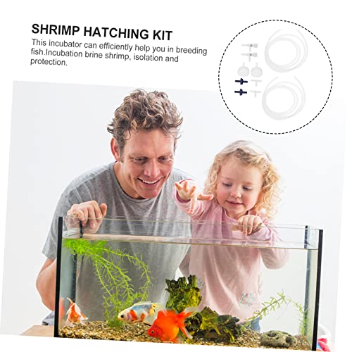 Complete Shrimp Hatchery Set 2 Packages of Soda Bottle DIY Kit Accessories for Brine Shrimp Eggs