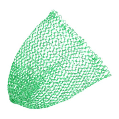 Happyyami Thickened Nylon Fishing Landing Net Head, Sturdy Mesh Replacement Net for Fish Catching, Practical Portable Fishing Accessory for Outdoor Anglers