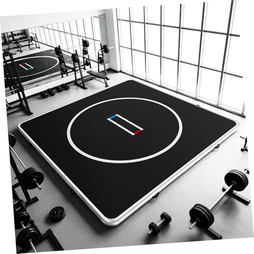 Inflatable Martial Arts Mat 10x10 FT, Portable Tumbling Mat