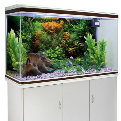 AWERT 72x24 inches Aquarium Background Seagrass Aquarium Background Aquatic Plant River Bed & Lake Fish Tank Background Vinyl Background - size: 72x24in/180x60cm