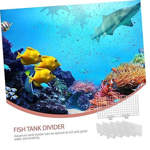 Kisangel 1 Set Fish Tank Divider Aquarium Isolation Board for Breeding Separating Fish Designed for Use Aquatic Environments