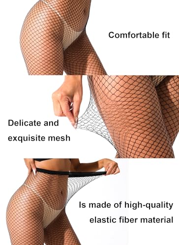 Fishnet Stockings Womens High Waist Fishnet Tights Mesh Stockings For Women - color: Regular Black S Mesh 2