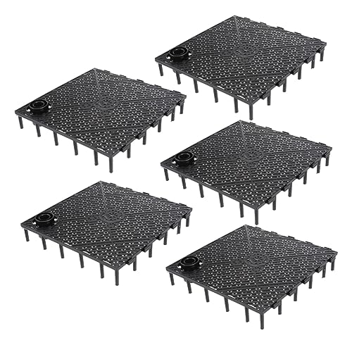 GANAZONO 5pcs Aquarium Divider Filtering Plates Under Gravel Fish Tank Sand Separation Board Easy Installation Mesh for Aquatic Environments