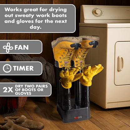 JobSite Boot Dryer and Sole Scrubber Bundle