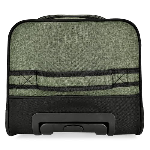 Pacific Gear Duffel Bag with Rolling Wheels - color: Green, size: 21 inch