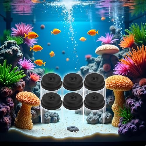 Aquarium Diaphragm Silicone Cup Accessories - Rubber Oxygen Pump Replacement Parts for Fish Pond Air Pump