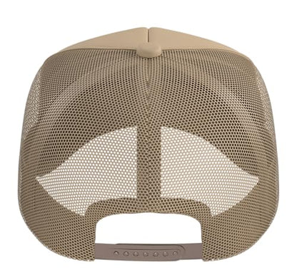 Drying Rack Baking Pastry Chef Trucker Hat with Adjustable Mesh Back - color: Khaki
