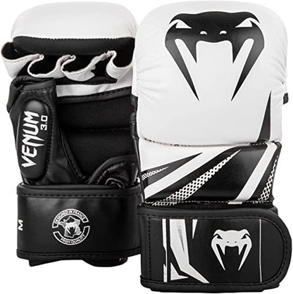 Venum Challenger 3.0 Sparring Gloves - color: White/Black, size: Medium