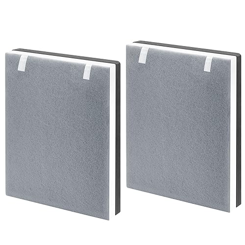 2 Pack Vital 100 Replacement Filter for LEVOIT Air Purifier, 3-in-1 HEPA Replacement Filter and High-Efficiency Activated Carbon Filter Set, Part Number Vital 100-RF - color: 2 Pack