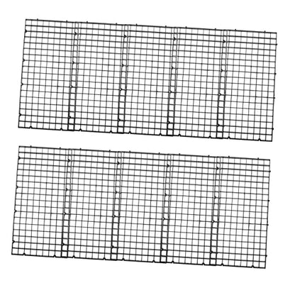 VANZACK 10pcs Fish Tank Divider Aquarium Isolation Panel Easy to Install and Cut Suitable for Fish Separation and Breeding for Aquarium and Bottom Filters