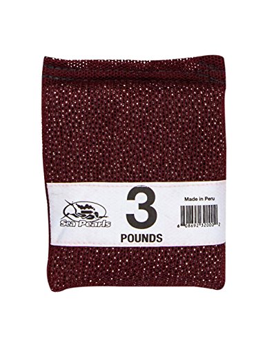 Soft Mesh Weights-Burgundy-3LB x 2