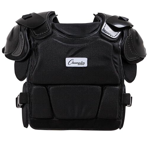 Champion Sports Umpire Chest Protector - style: Umpire Exterior Body Chest Protector Pad With Y-Strap