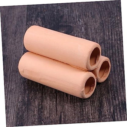 Aquarium Landscaping Ceramic Shrimp House Moss Tube Mineral Tube Cultivating Container