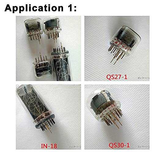 100 Pieces 1.0mm /0.039inch Diameter Tube Socket Pins Nixie/VFD Tube Socket Female Pin for IN12 IN18 QS27-1 QS30-1 SZ4-1 YS27-3 etc