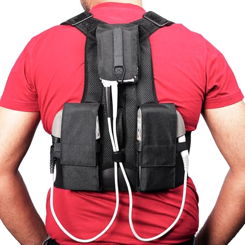 LVAD Active Pack – Posture-Correcting LVAD Support Vest | Comfortable and Functional for Active Lifestyles (Small/Medium) - size: Small/Medium