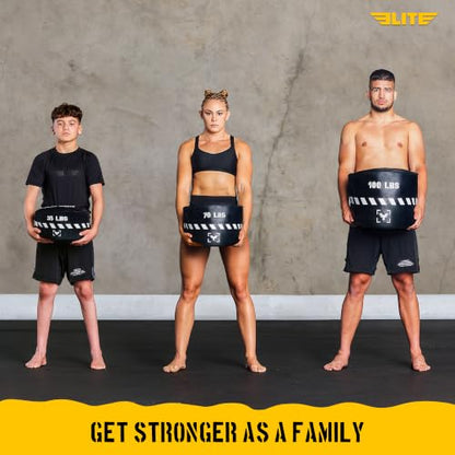 Elite Heavy-Duty Strongman Workout Sandbag – Unfilled Fitness Sand Bag for Weight Training, Full-Body Workout, Cross Training, Powerlifting, Combat & Military Use – Durable for Commercial and Home Gym - size: 35 LBS