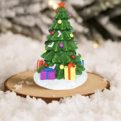 SLOCME Aquarium Christmas Tree Decorations - Fish Tank Christmas Tree Statue Holiday Decoration for Aquarium Betta Fish