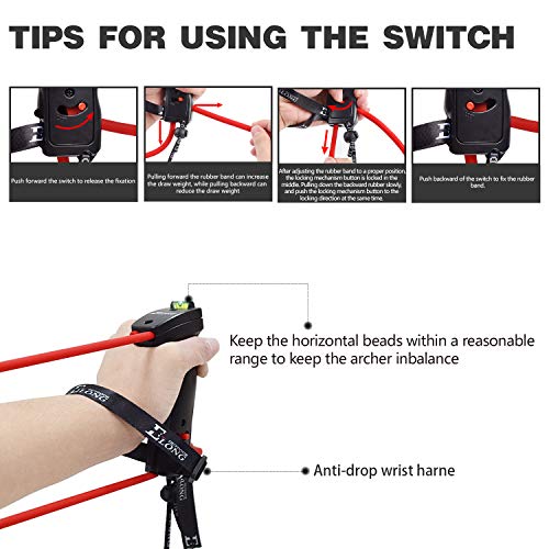 Archery Bow Trainer, Draw Training Aid Strength Stretch Band - color: Black