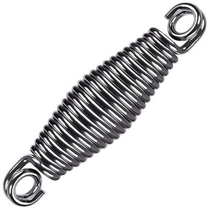 SELEWARE Heavy Duty Heavy Bag Spring for Punching Bags up to 300 lbs - color: Silver-1 Pcs Conical Spring Only