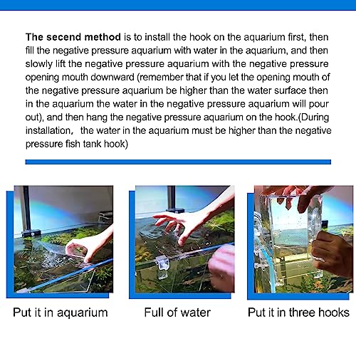Negative Pressure Aquarium Fish Tank Cool Fish Tank Aquarium Water replenishers Water Level auto-Refill Maintenance