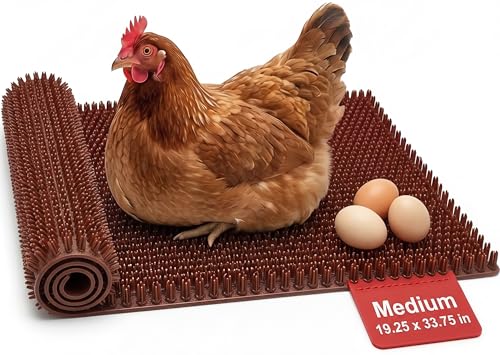 HenGear Chicken Nesting Pads, Astroturf NXT v5.2 Nesting Pads for Chicken Coop, Washable and Reusable Bedding for Clean Egg Collection, Comfortable Laying Surface for Chicken Nesting Boxes, Medium - size: Medium