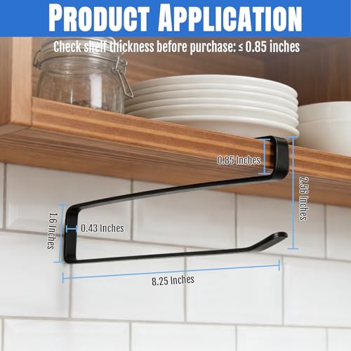 2 Pack Tumbler Lid Organizer, Versatile Cup & Water Bottle Lid Holder, Upgraded Kitchen Space Saver & Under Cabinet Storage, No Adhesive or Drilling Needed, Multi-Use Tumbler Lid Holder, Black - style: 2 Pack, Black