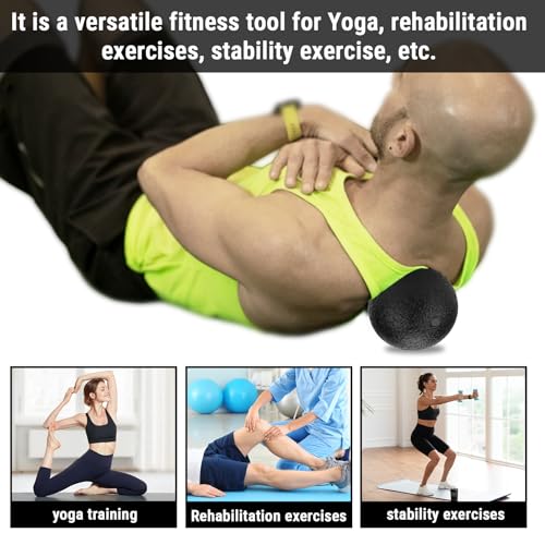 EPP Foam Massage Ball Deep Tissue Myofascial Release for Yoga Fitness - size: Single Ball 3.9 Inch