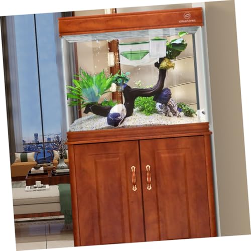 DECHOUS Transparent Acrylic Fish Tank Breeding Box Isolation Incubator for Aquarium Fish Fry Protection Self Guided Flow Hatching Case for Guppy Shrimp Fry Survival and Small Acclimation