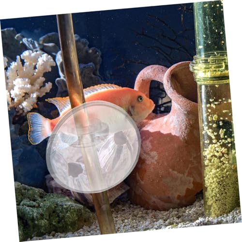 Toyvian 40pcs Fish Tank Oxygen Cup Clips Soft Card Slot Design Easy Installation Aquarium Holder for Efficient Oxygen Supply Systems