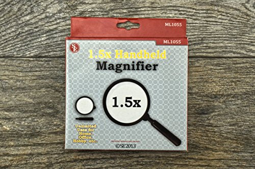 SE 1.5x Handheld Magnifier with Detachable Handle - ML1055