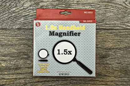 SE 1.5x Handheld Magnifier with Detachable Handle - ML1055
