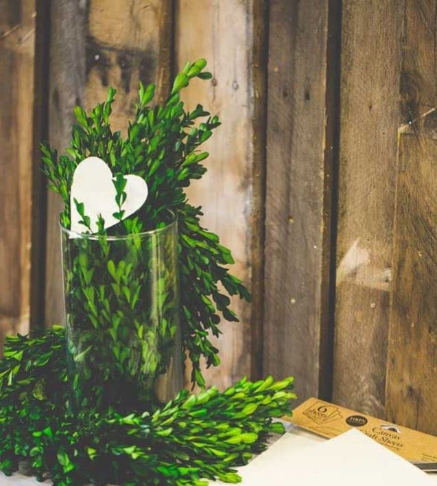 Richland Preserved Boxwood Garland 70" - color: Green, size: 70''