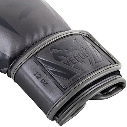 Venum Elite Boxing Gloves - color: Grey/Grey, size: 10-Ounce