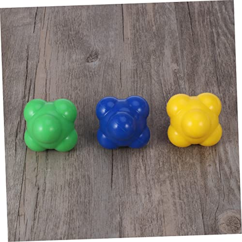 SUPVOX Agility Training Ball 6-Sided Reaction Ball for Hand-Eye Coordination Reflex Training